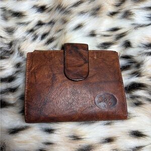 Buxton Brown Leather Wallet